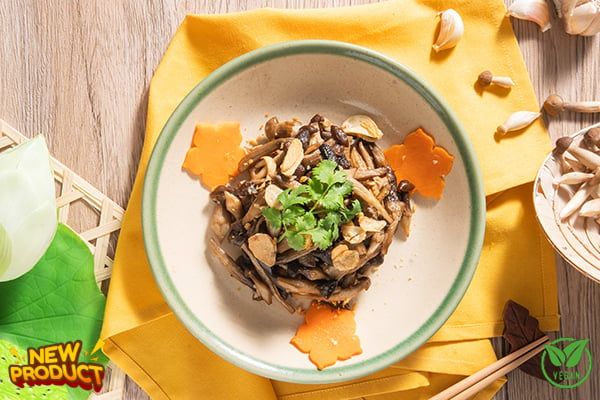  Nấm mối xào tỏi 