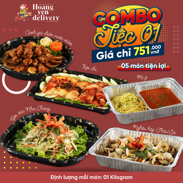  Combo tiệc tiện lợi 01 