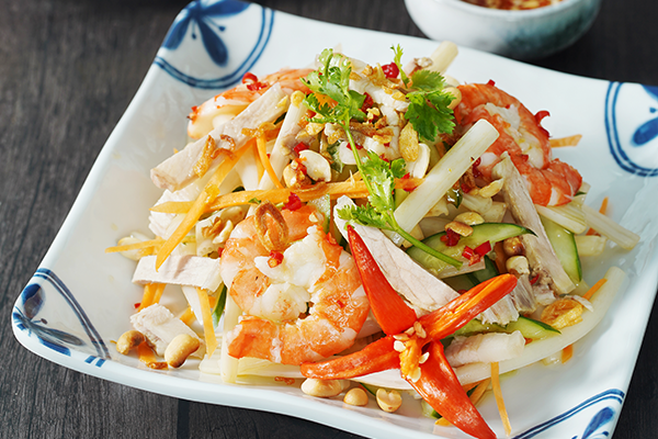  Gỏi ngó sen tôm thịt 