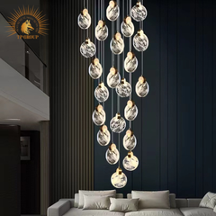 ĐÈN THẢ PHA LÊ TRANG TRÍ CAO CẤP P9334