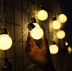 Đèn chớp bi bóng lớn 4m 20 bóng