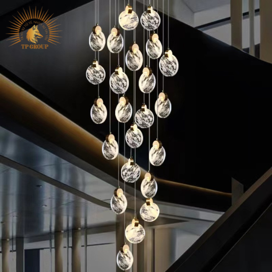 ĐÈN THẢ PHA LÊ TRANG TRÍ CAO CẤP P9334