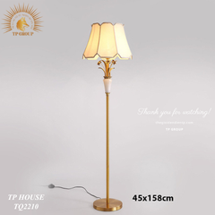 ĐÈN BÀN ĐỒNG PHỐI ĐÁ TỰ NHIÊN TQ2210