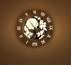 Đồng Hồ Đèn Hoa