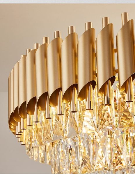 ĐÈN CHÙM PHA LÊ CAO CẤP P8077 VRG-TPL18077