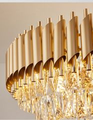 ĐÈN CHÙM PHA LÊ CAO CẤP P8077 VRG-TPL18077