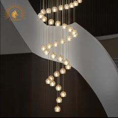 ĐÈN THẢ TRANG TRÍ PHA LÊ CAO CẤP P6412