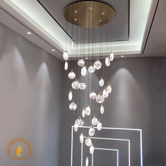 ĐÈN THẢ PHA LÊ TRANG TRÍ CAO CẤP P9334