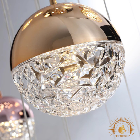 ĐÈN THẢ TRANG TRÍ THỦY TINH THÔNG TẦNG CAO CẤP LH9339