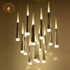 ĐÈN THẢ THÔNG TẦNG HIỆN ĐẠI 2 ĐẦU SÁNG V6017