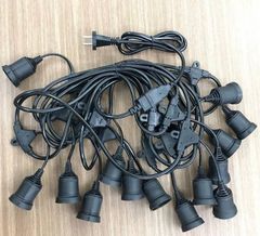 Dây đui đèn trang trí ngoài trời