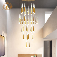 ĐÈN THẢ THÔNG TẦNG HIỆN ĐẠI 2 ĐẦU SÁNG V6017