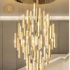 ĐÈN THẢ TRANG TRÍ PHA LÊ THÔNG TẦNG CAO CẤP VIRGO L431