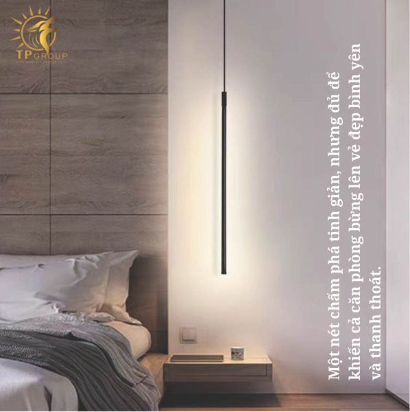 Đèn Thả Trang Trí Phong Cách Bắc Âu, Đèn Thả Đầu Giường TP-DT515 (đặt hàng từ 10- 15 ngày)