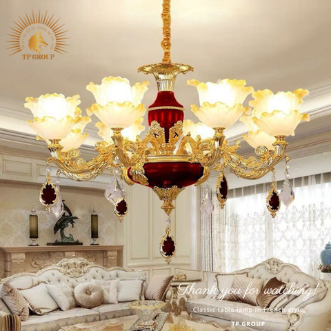 ĐÈN CHÙM PHA LÊ CCP-5087-8-R