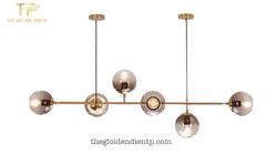 Đèn thả bàn ăn 6 hạt đậu