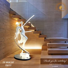 ĐÈN SÀN NGHỆ THUẬT NỮ THẦN NHẢY MÚA T0133