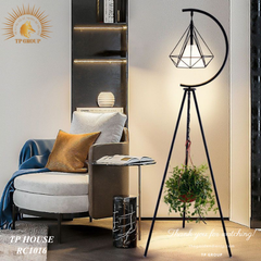 ĐÈN CÂY 3 CHÂN CHAO KIM CƯƠNG ĐỘC ĐÁO RC1016