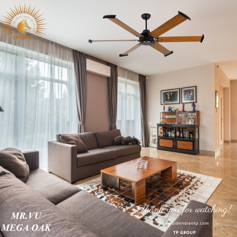 QUẠT TRẦN MEGA OAK (MIỄN PHÍ LẮP ĐẶT)