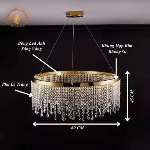 ĐÈN CHÙM PHA LÊ HIỆN ĐẠI CCH-3638-60