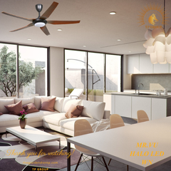 QUẠT TRẦN HALO LED WN