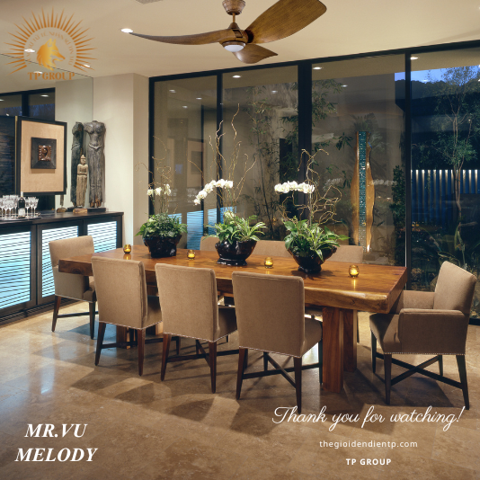 QUẠT TRẦN MELODY (MIỄN PHÍ LẮP ĐẶT)