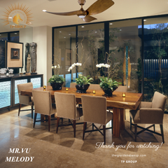 QUẠT TRẦN MELODY (MIỄN PHÍ LẮP ĐẶT)