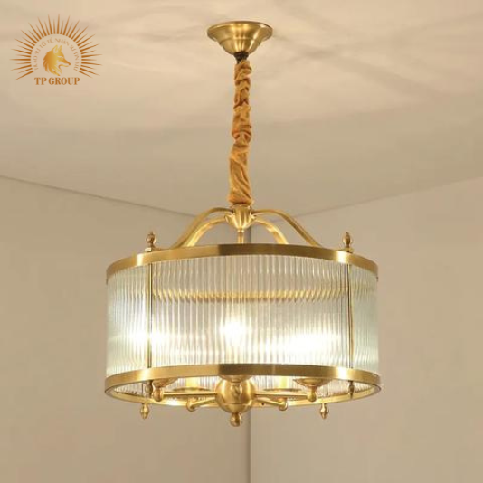 ĐÈN THẢ KHUNG ĐỒNG CỔ ĐIỂN P1423/40 VRG- TD02