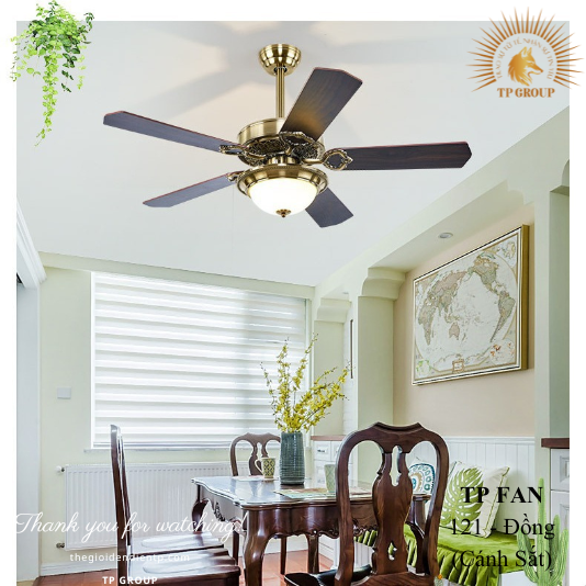 QUẠT TRẦN TP FAN 121 (LẮP ĐẶT MIỄN PHÍ)