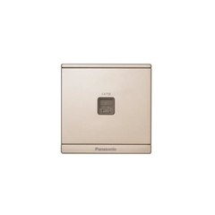 Panasonic Moderva - Ổ Cắm Data CAT5E Màu Vàng Ánh Kim | WMF421MYZ-VN