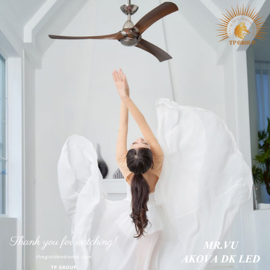 QUẠT AKOVA DK LED