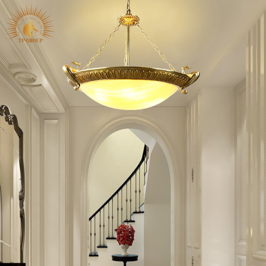 ĐÈN THẢ ĐỒNG CHAO ĐÁ CỔ ĐIỂN P293/65 VRG_CD293