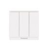 Panasonic Moderva - Bộ 3 Công Tắc B, 1 Chiều, Bắt Vít Màu Trắng | WMF505-VN