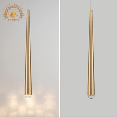 ĐÈN THẢ TRANG TRÍ ỐNG KIM LOẠI THÔNG TẦNG VIRGO L088