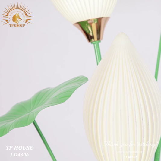 ĐÈN SÀN HOA SEN PHONG CÁCH LÃNG MẠN LD4306