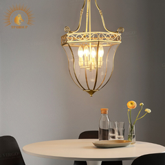 ĐÈN THẢ ĐỒNG CỔ ĐIỂN CAO CẤP P786 VRG- CD786