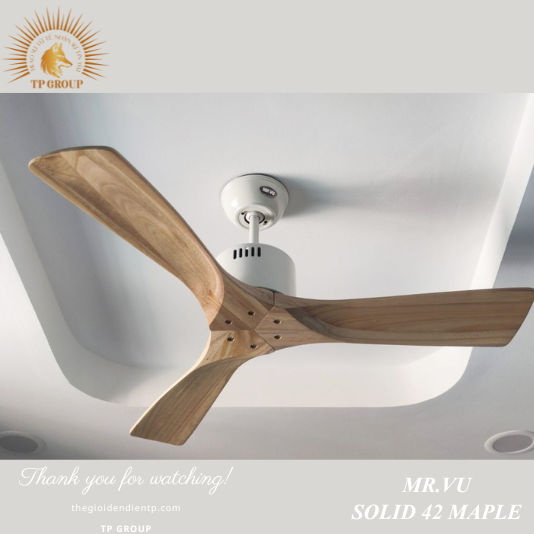 QUẠT SOLID 42 MAPLE