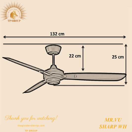 QUẠT TRẦN SHARP WH