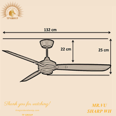 QUẠT TRẦN SHARP WH