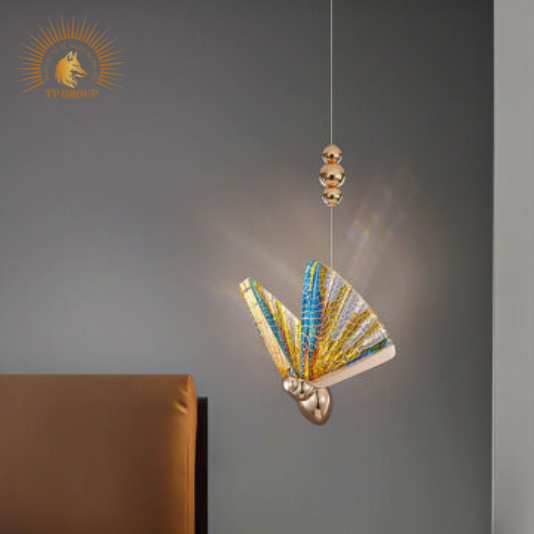 ĐÈN THẢ TRANG TRÍ CÁNH BƯỚM CAO CẤP P110