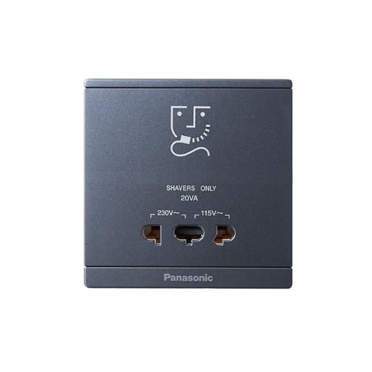 Panasonic Moderva - Ổ Cắm Máy Cạo Râu Màu Vàng Ánh Kim | WMF132MYZ-VN