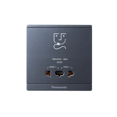 Panasonic Moderva - Ổ Cắm Máy Cạo Râu Màu Vàng Ánh Kim | WMF132MYZ-VN