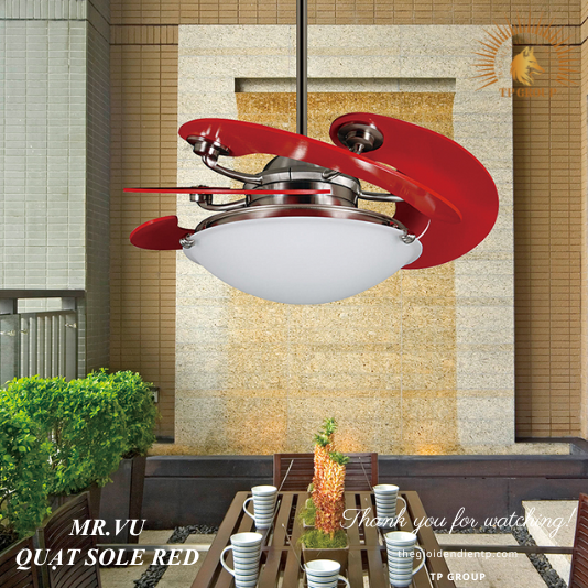 QUẠT SOLE RED (MIỄN PHÍ LẮP ĐẶT)