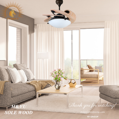 QUẠT TRẦN SOLE WOOD (MIỄN PHÍ LẮP ĐẶT)