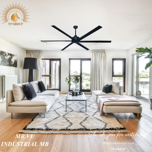 QUẠT TRẦN INDUSTRIAL MB (MIỄN PHÍ LẮP ĐẶT)