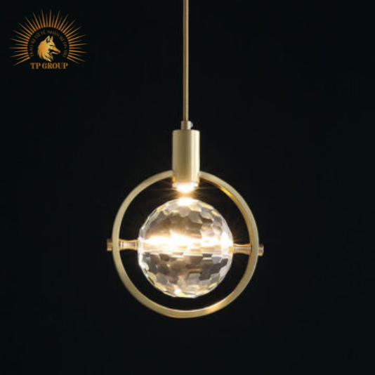 ĐÈN THẢ PHA LÊ TRÒN CAO CẤP P8159