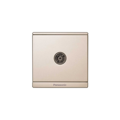 Panasonic Moderva - Ổ Cắm TV Màu Vàng Ánh Kim | WMF301MYZ-VN