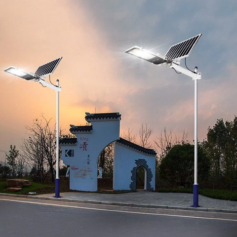 Đèn Đường 200W Năng Lượng Mặt Trời