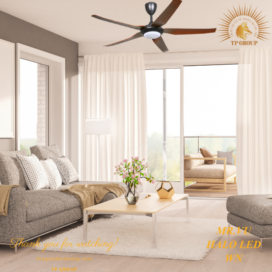 QUẠT TRẦN HALO LED WN