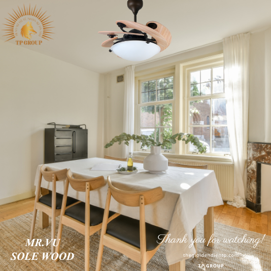 QUẠT TRẦN SOLE WOOD (MIỄN PHÍ LẮP ĐẶT)
